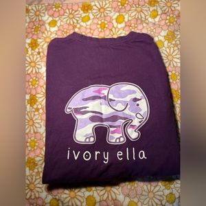 Ivory Ella Long Sleeve Camo Elephant